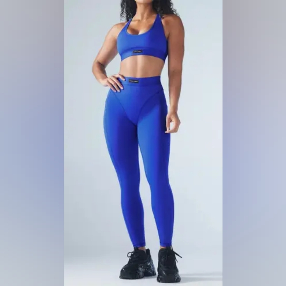 Savage Fenty blue leggings